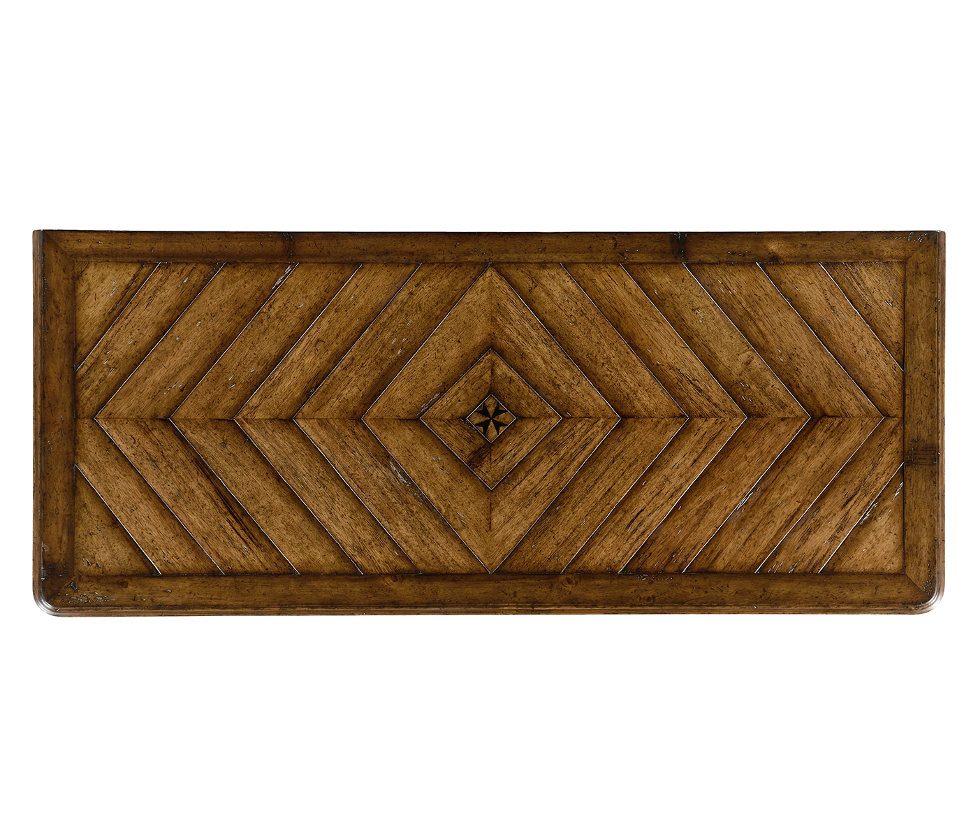 French provincial grey painted chest of drawers