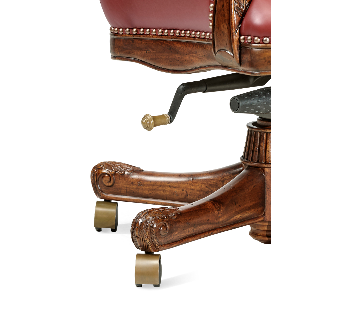 Chesterfield Style High Back Desk Chair