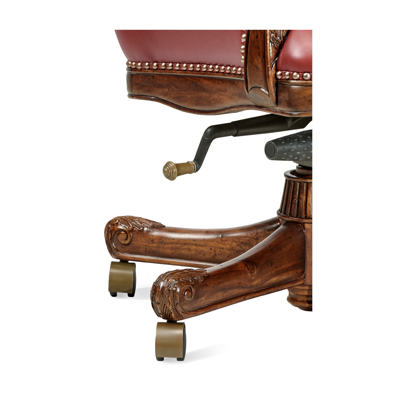 Chesterfield Style High Back Desk Chair