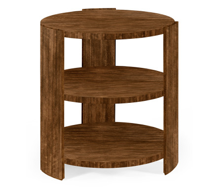 Three-Tier Round Side Table