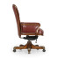 Double Lobed Walnut Office Chair