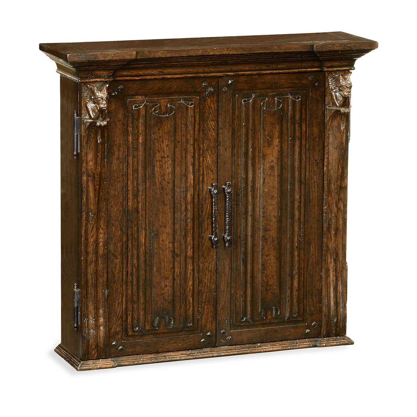 Dartboard Dark Oak Cabinet