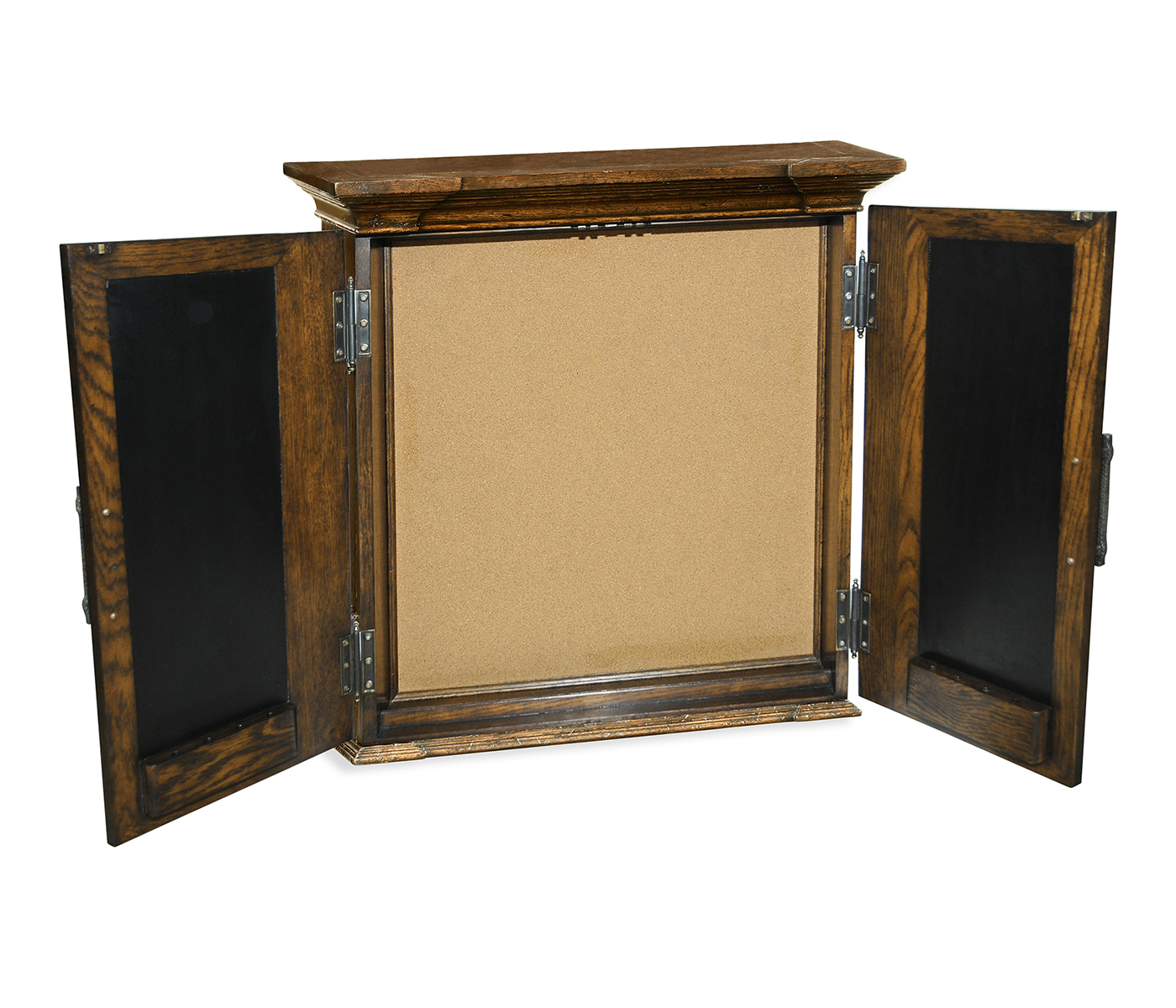 Dartboard Dark Oak Cabinet