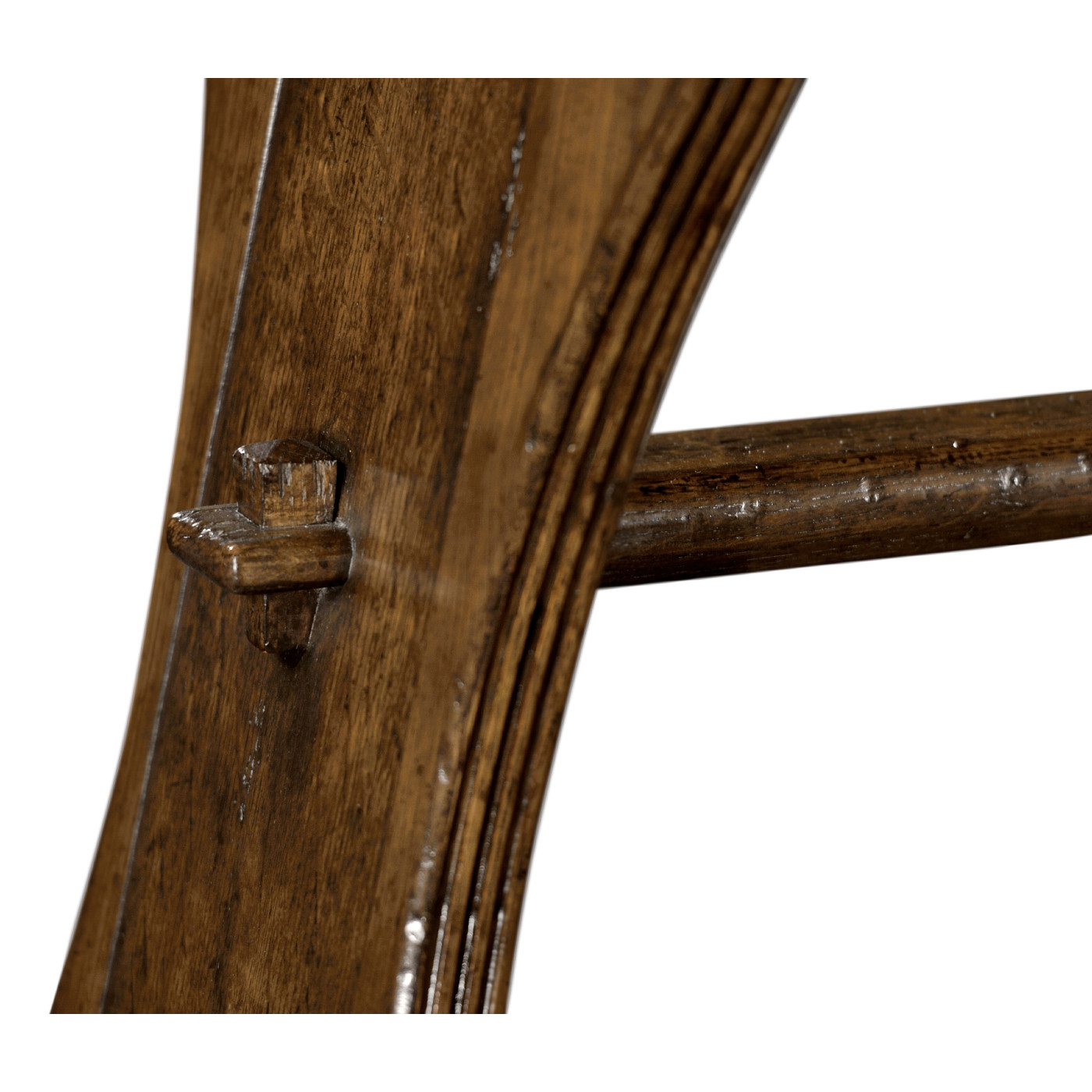 Dark Oak Tavern Dining Table Small 32