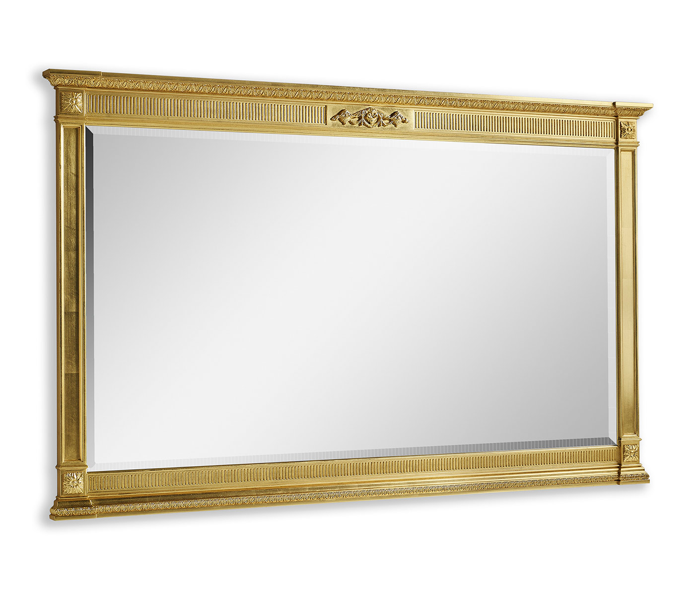 Empire style gilded mirror