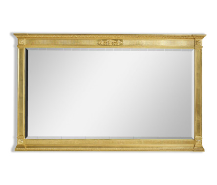 Empire style gilded mirror