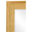 Rectangular gold leaf mirror