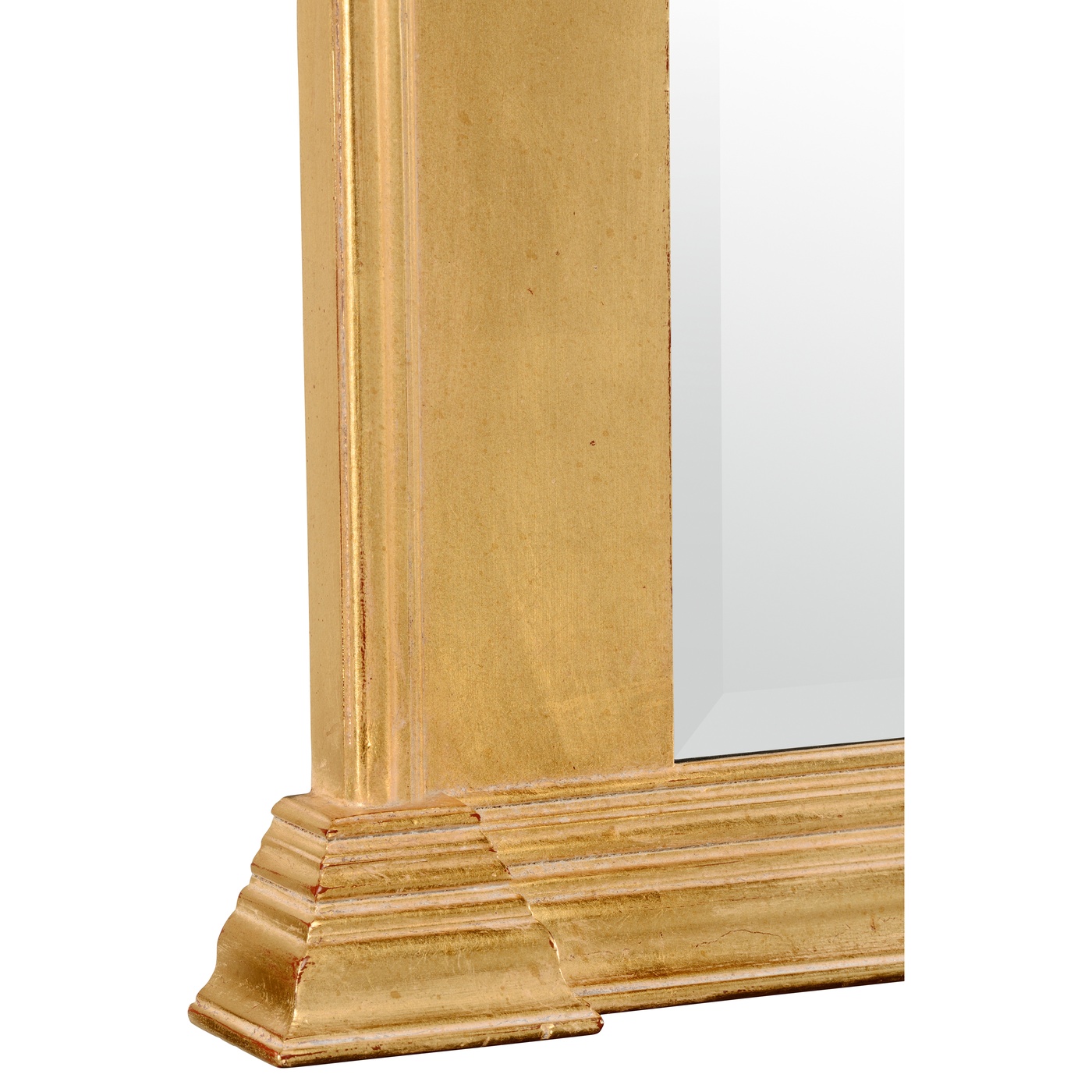 Victorian style gilded overmantle mirror