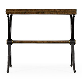 Small Hammered Iron Side Table