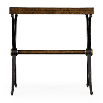 Large Hammered Iron Side Table