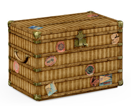 Travel Trunk Style Storage Chest