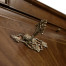 Queen Anne Walnut Bureau with Chinoiserie Interior & Mirrored Doors