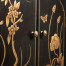 Queen Anne Walnut Bureau with Chinoiserie Interior & Mirrored Doors
