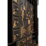 Queen Anne Walnut Bureau with Chinoiserie Interior & Mirrored Doors
