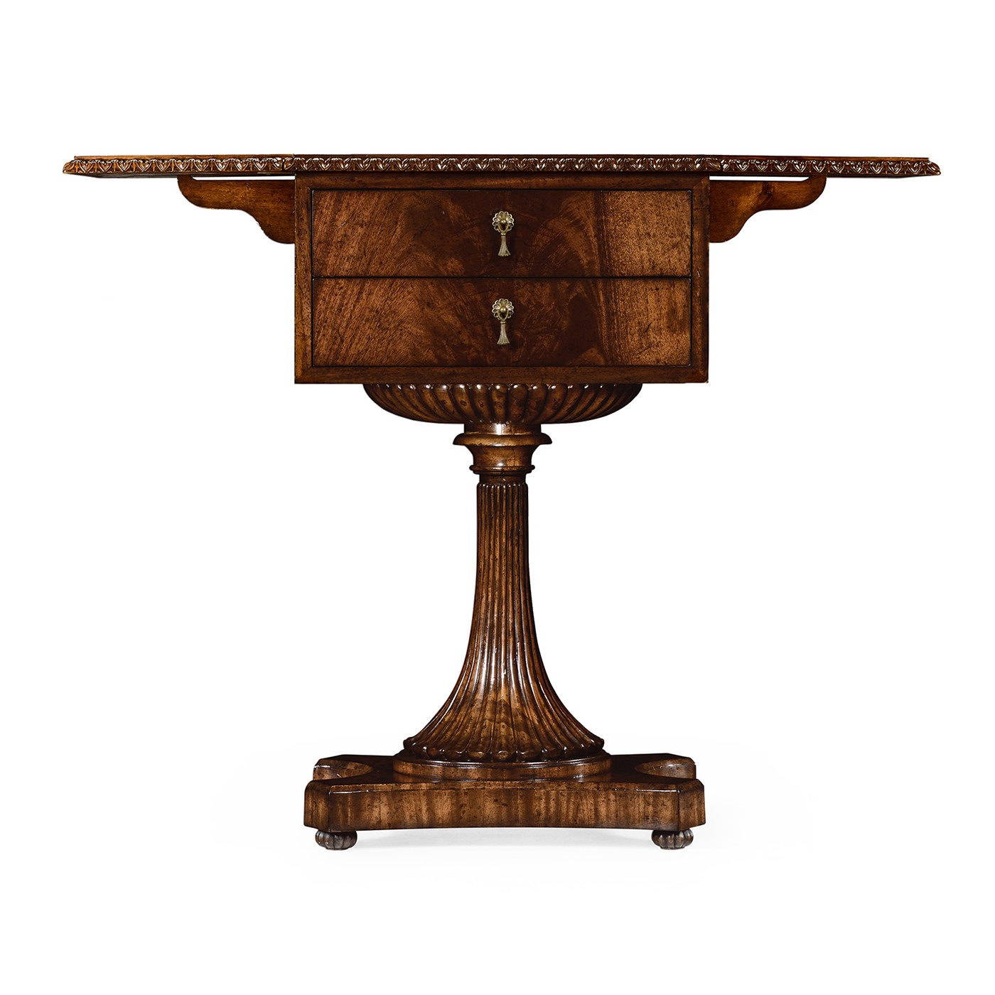William IV Mahogany Table with Side Panels