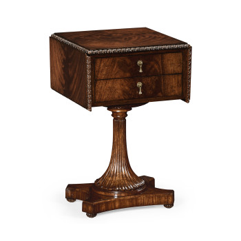 William IV Mahogany Table with Side Panels