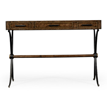 Hammered Iron Writing Table