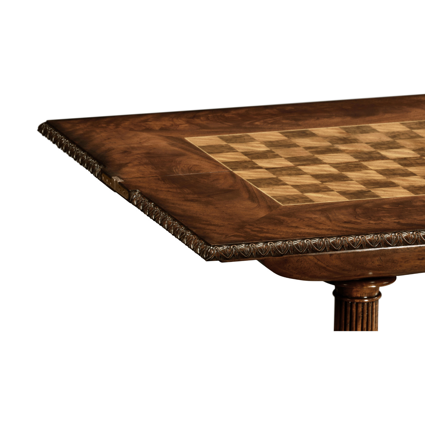 William IV Mahogany Games Table with Secret Storage