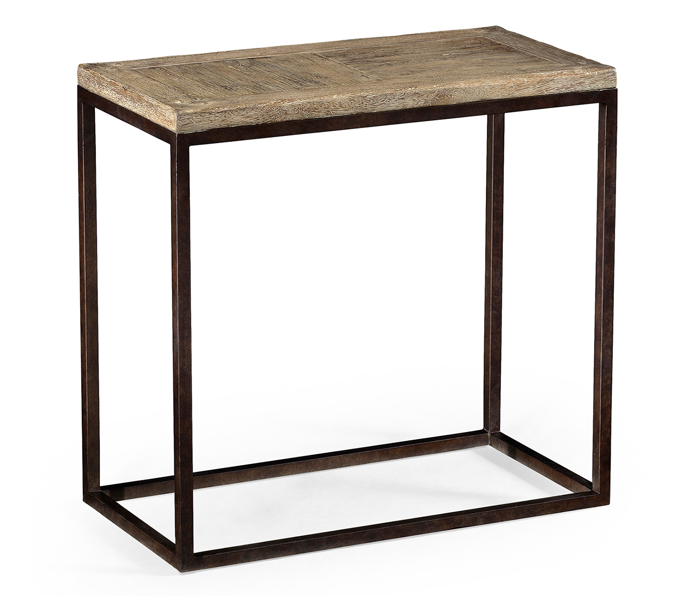 Limed oak side table