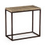 Limed oak side table
