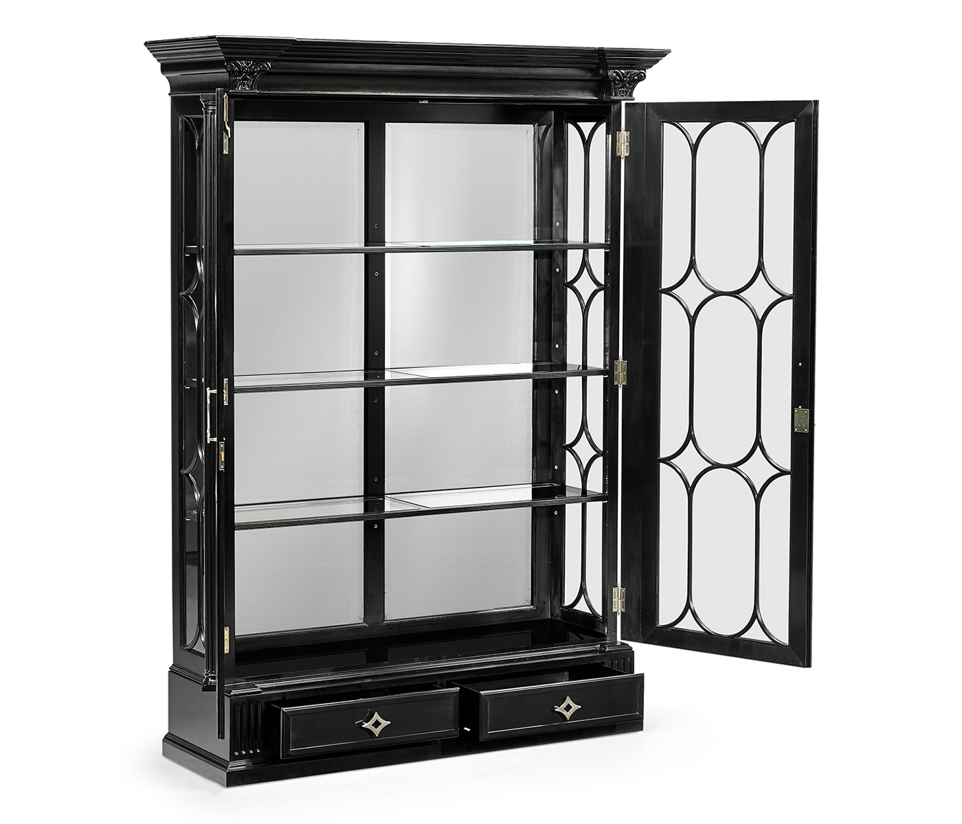 Madison Corinthian Column Display Cabinet