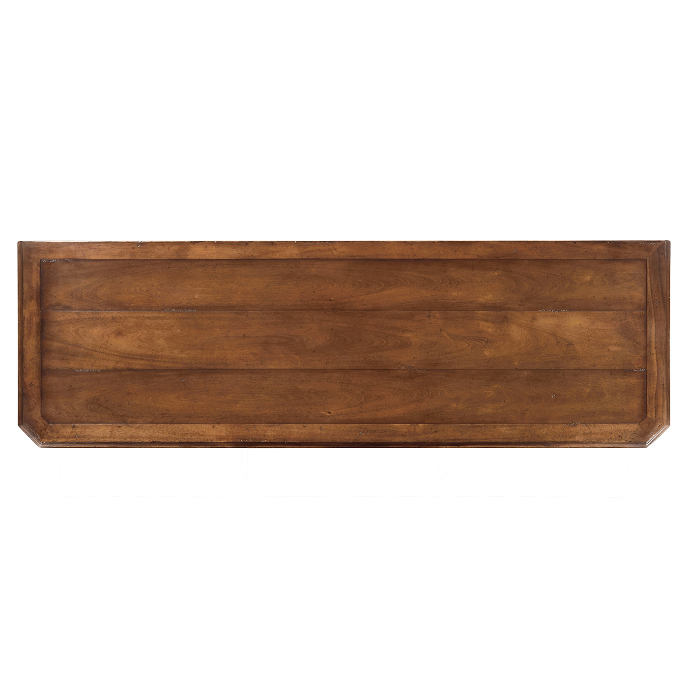 Walnut sideboard with lattice doors