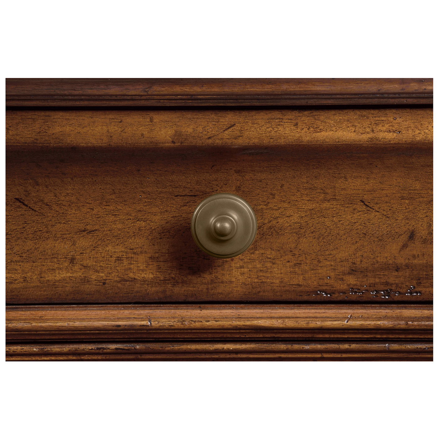 Walnut sideboard with lattice doors