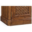 Walnut sideboard with lattice doors