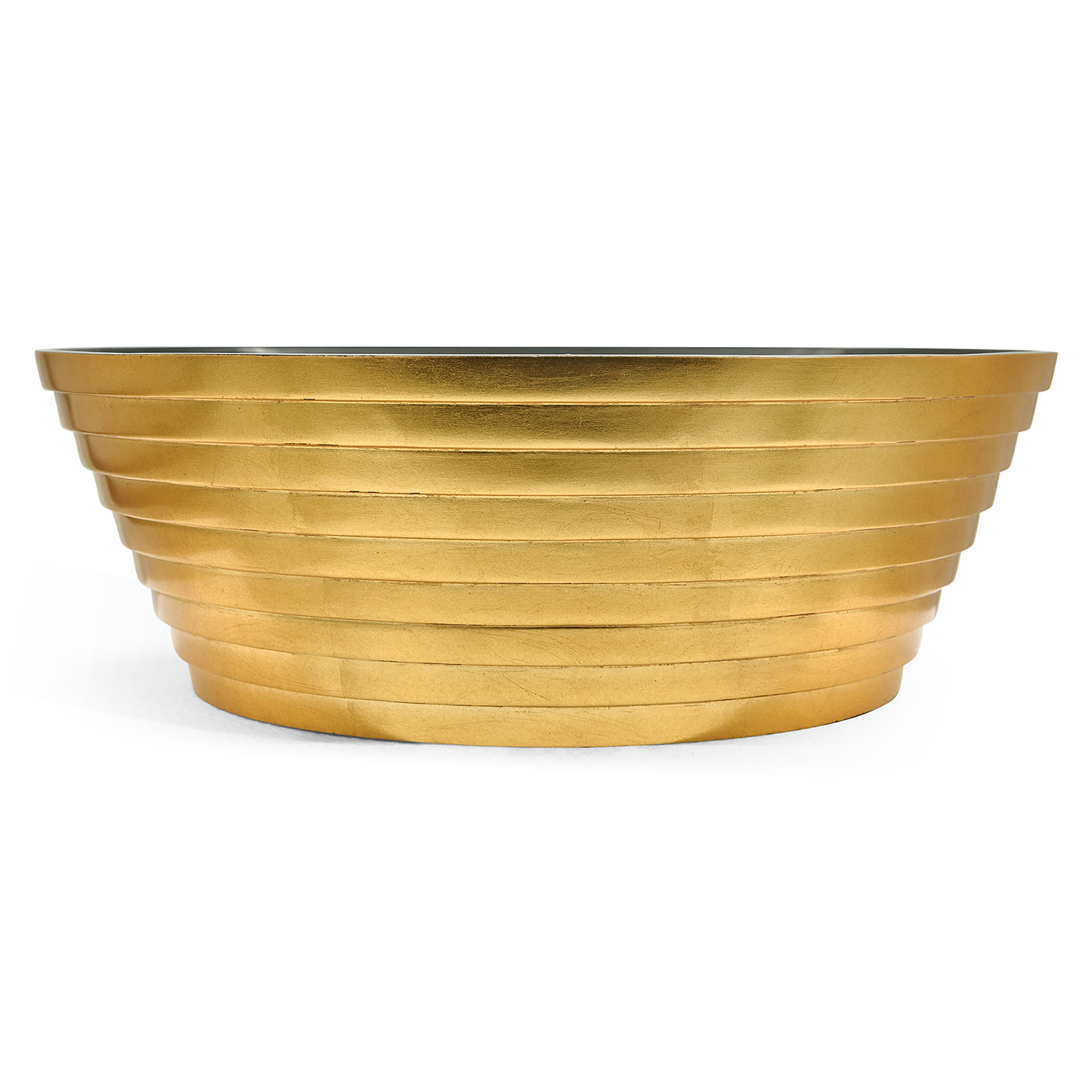 Stepped Gilded Circular Bowl