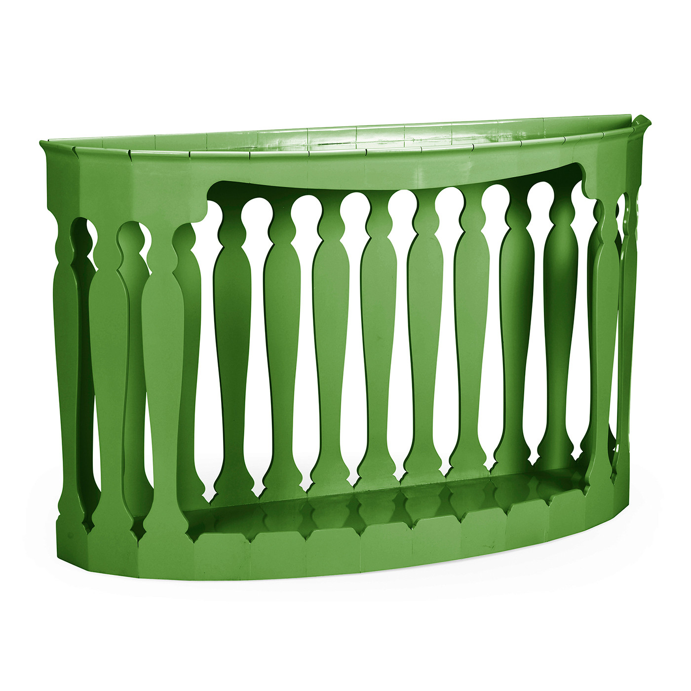 Moorish demilune console (Wildwood green)