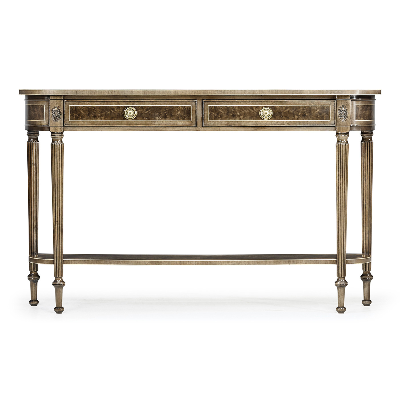 Regency Bleached Mahogany Console Table