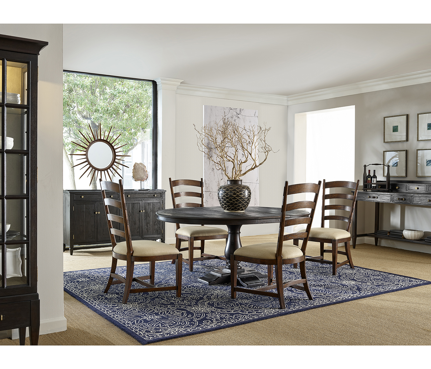 Sherwood Natural Oak Fireside Side Chair