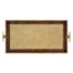 Ivory Shagreen Rectangular Tray