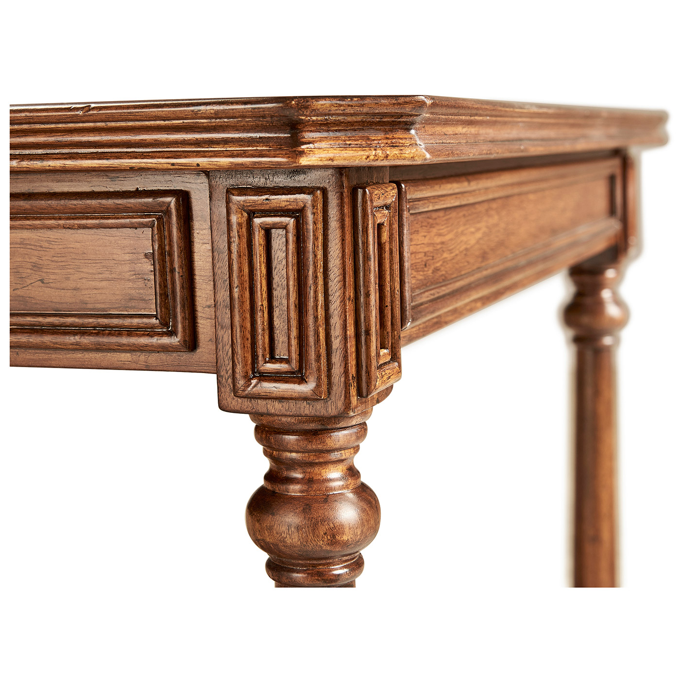 Victorian style walnut side table