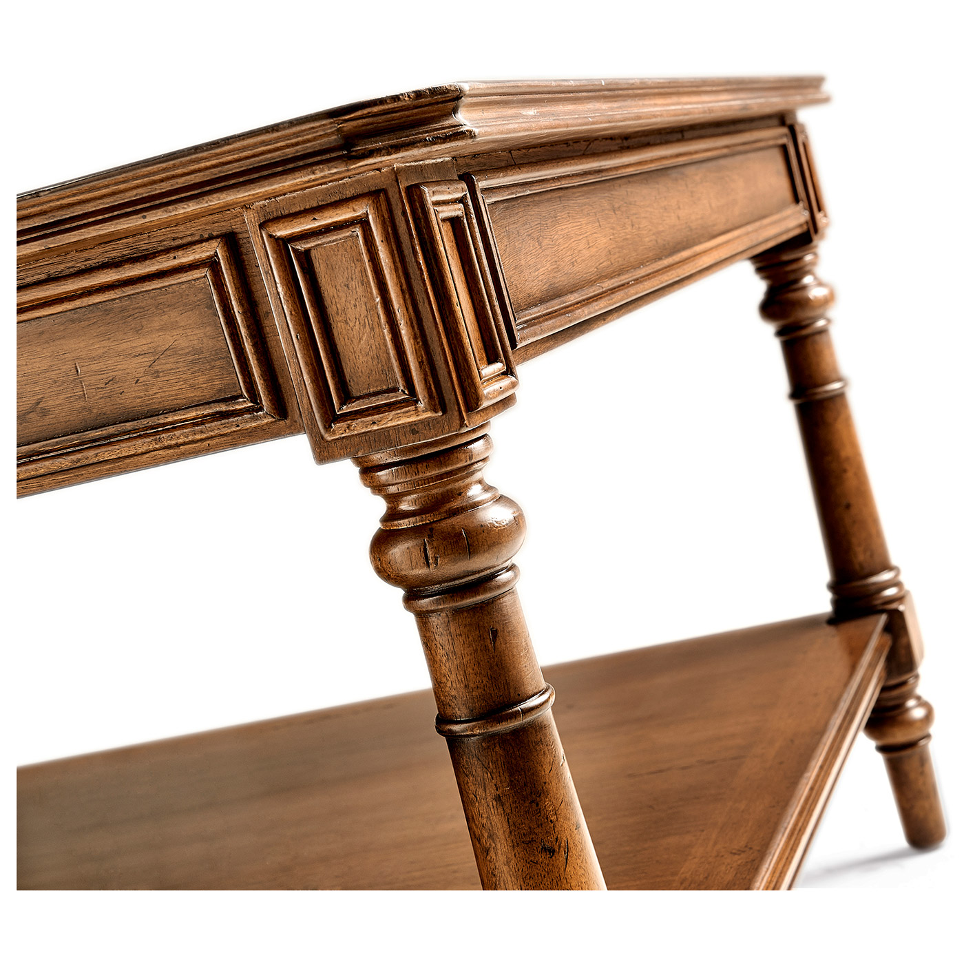 Victorian style walnut coffee table