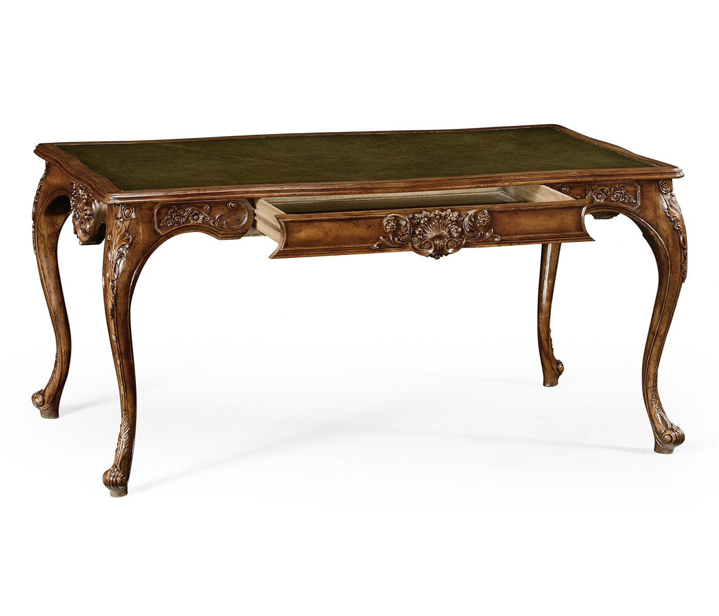 Mahogany Rococo Bureau Plat