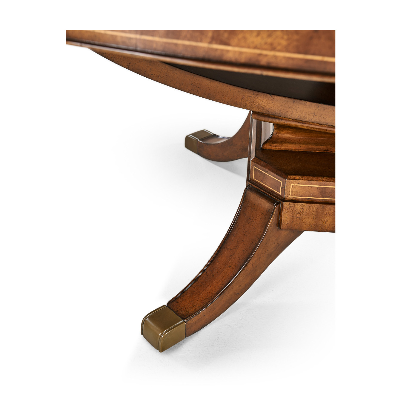 Biedermeier Style Oval Dining Table 96