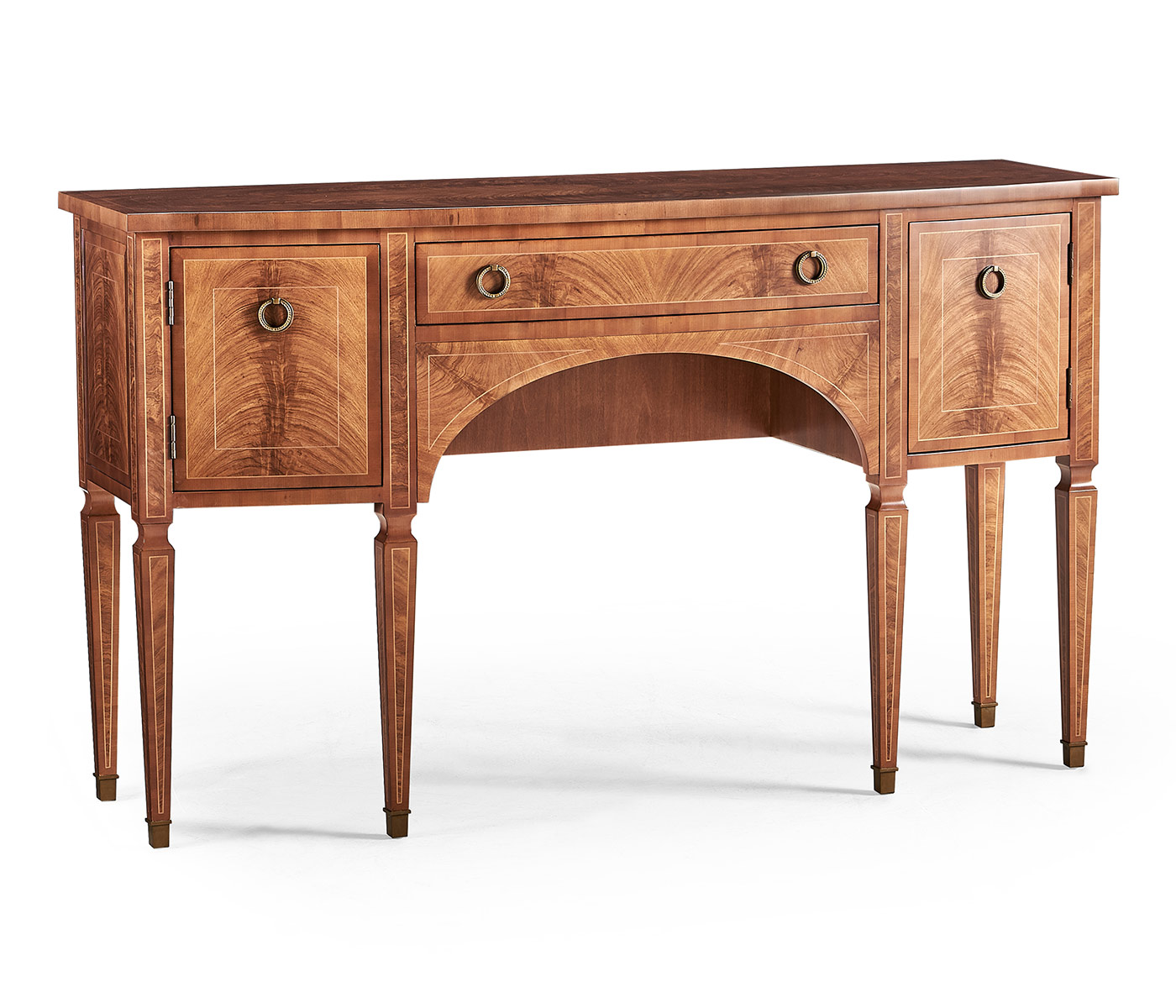 Regency Bow Front Sideboard