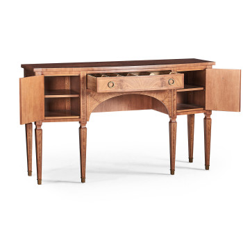 Regency Bow Front Sideboard