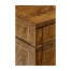 Empire style walnut three drawer chest