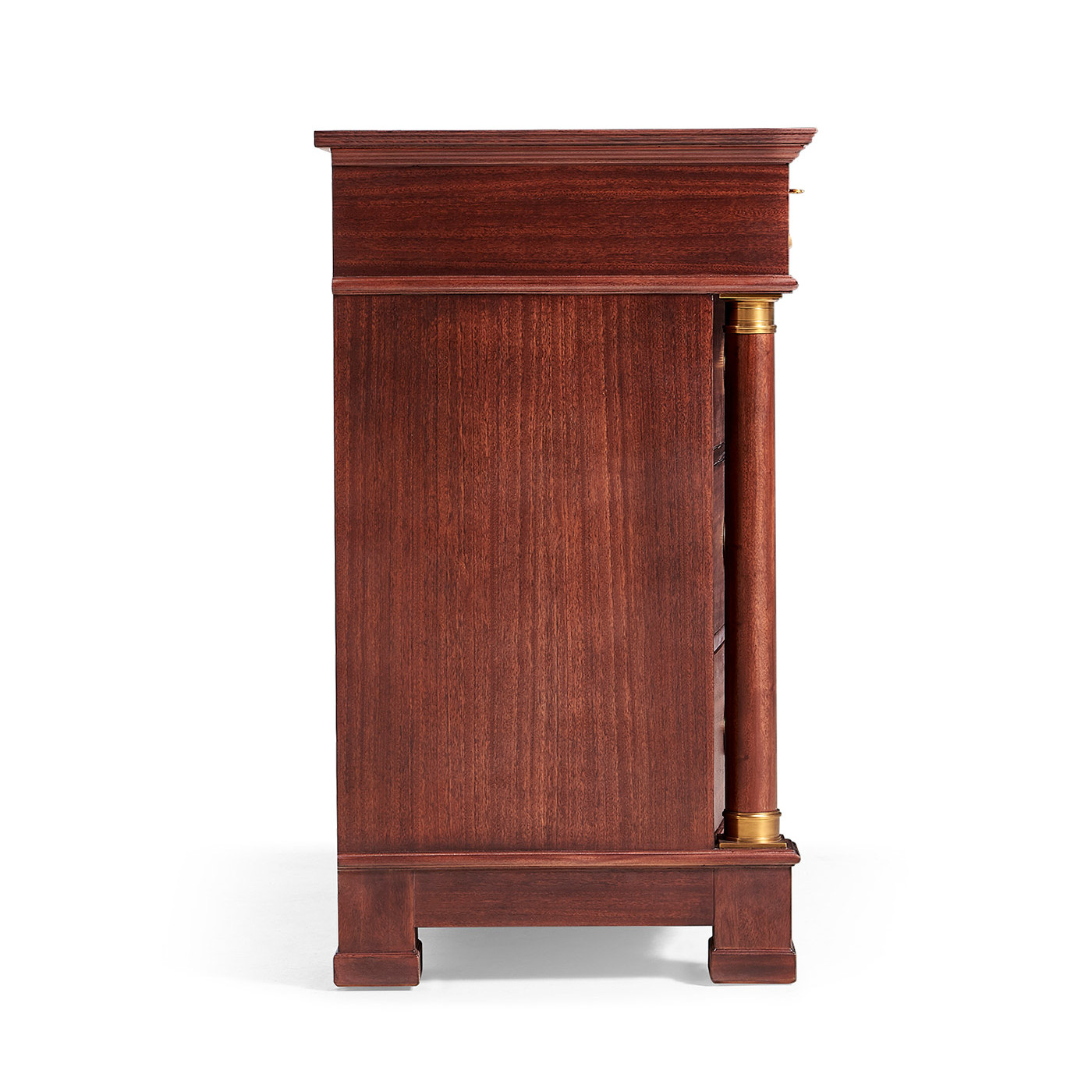 Mahogany biedermeier low chest for LDS project