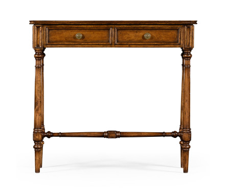 Victorian style walnut console