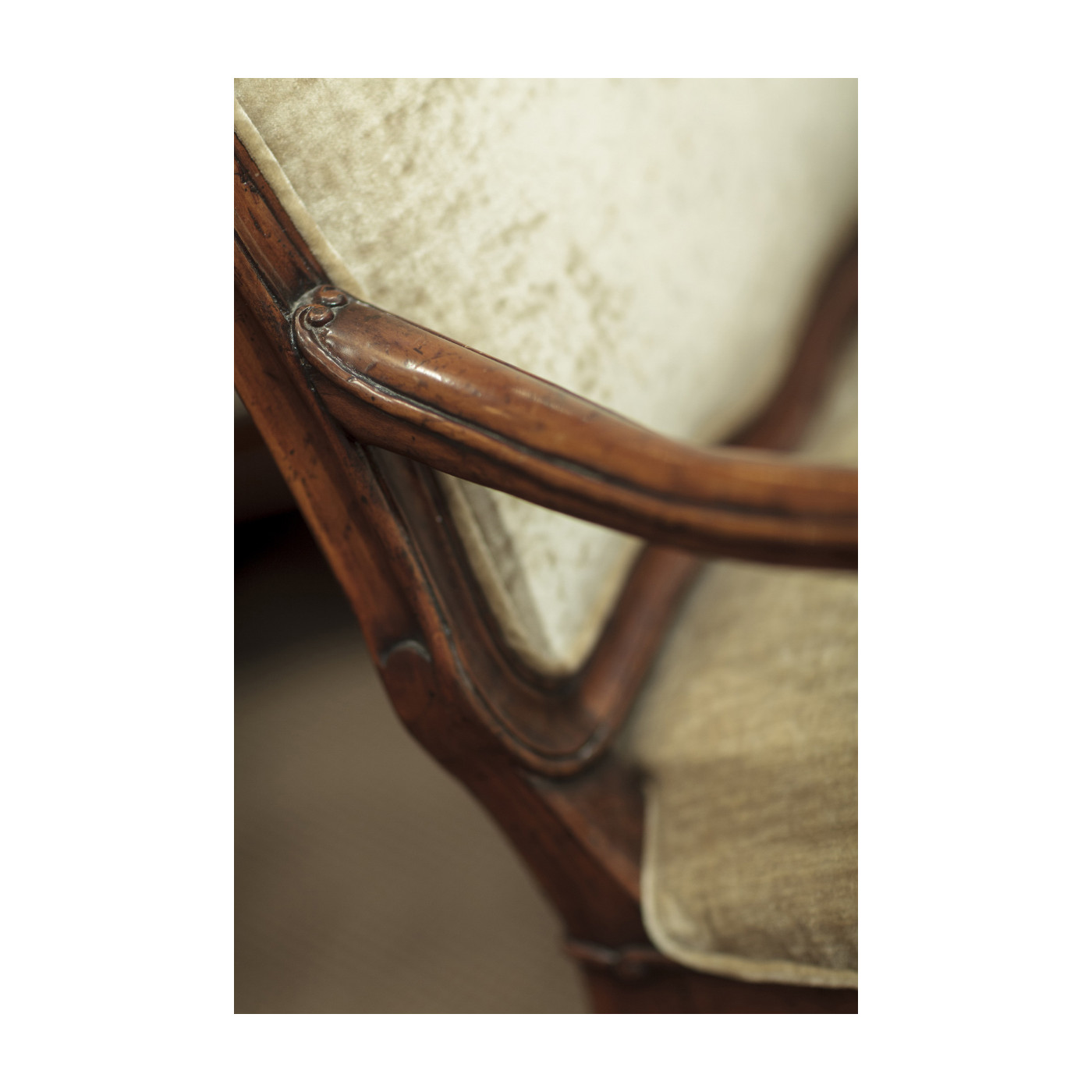 French Walnut Chair