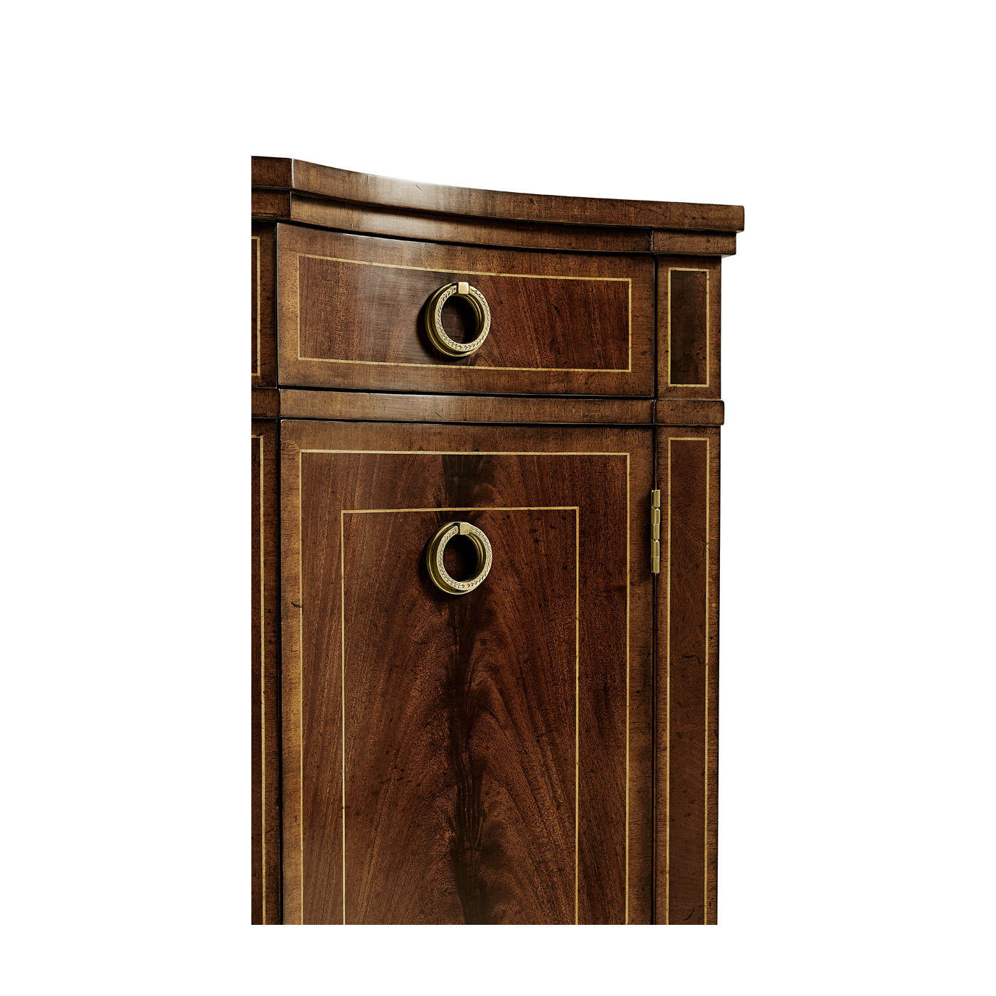 Buckingham Serpentine Mahogany Sideboard