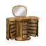 Travel Trunk Style Metamorphic Dressing Table