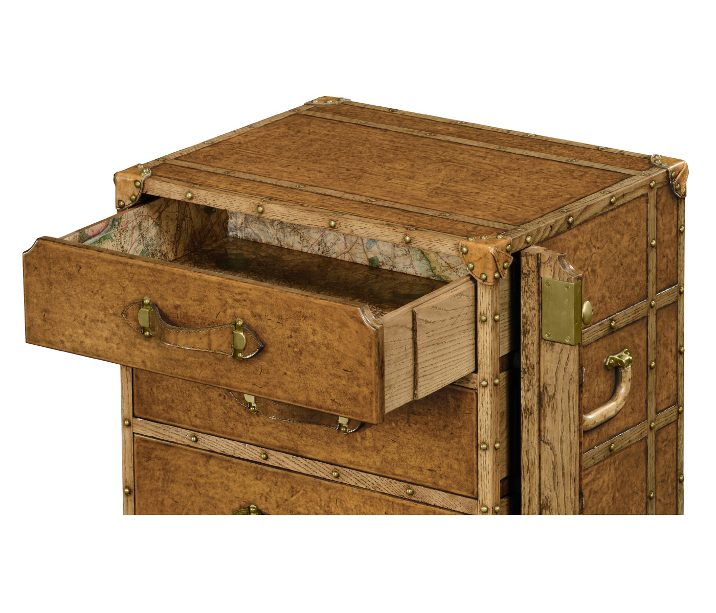 Travel Trunk Style Wellington Filing Cabinet