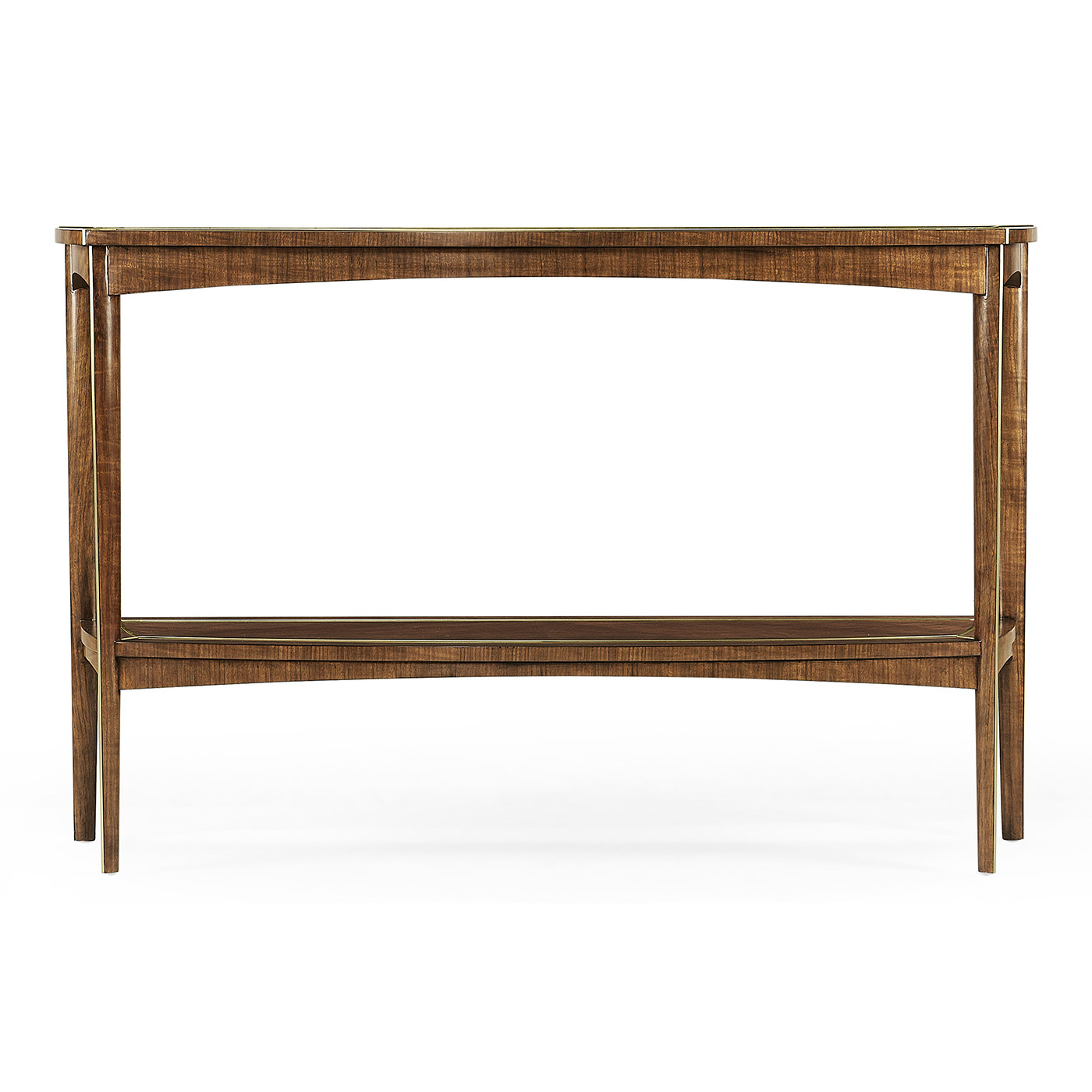 Hyedua and Brass Curved Console