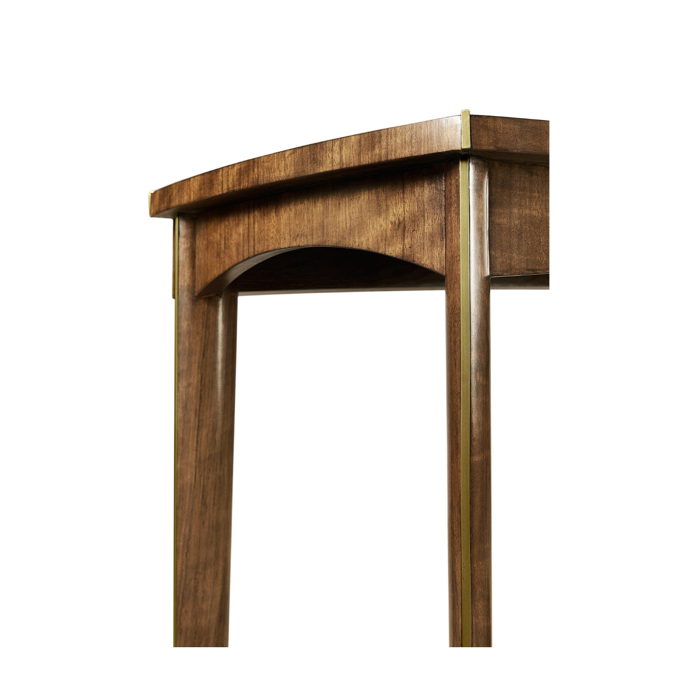 Hyedua and Brass Curved Console