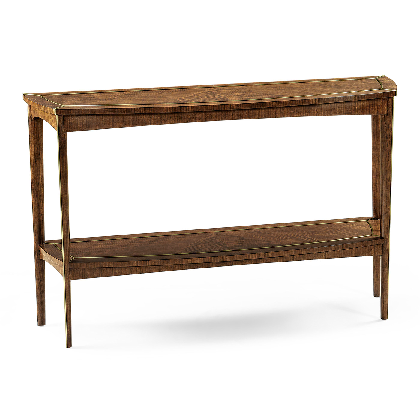 Hyedua and Brass Curved Console