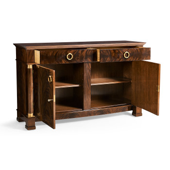 Mahogany biedermeier buffet